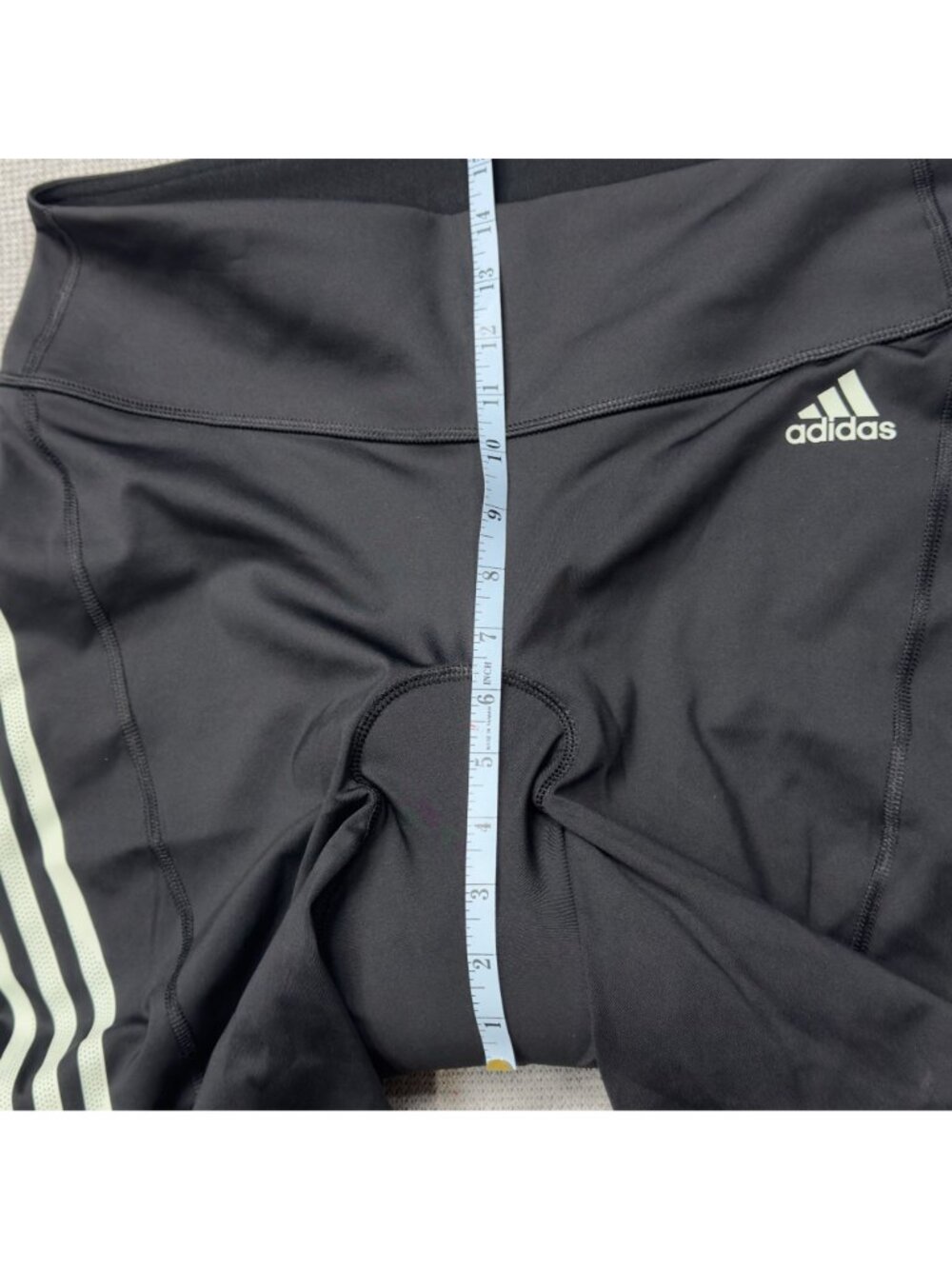 Adidas Black Cycling Shorts Womens Size 2X Tights Padded Seat Compression NEW - Picture 10 of 16